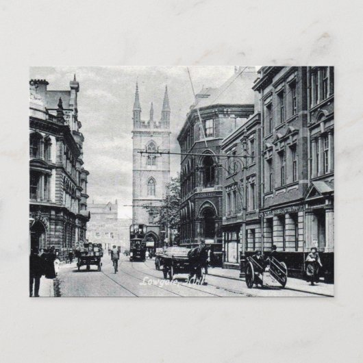 Old Postcard - Lowgate, Hull, Yorkshire Postkarte (Vorderseite)