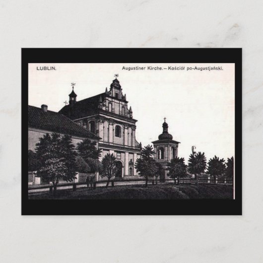 Old Postcard - Lublin, Polen Postkarte (Vorderseite)