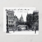 Old Postcard - Ludgate Hill, London Postkarte (Vorne/Hinten)