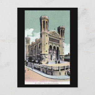 Old Postcard - Lyon, Frankreich (Notre-Dame de Fou Postkarte