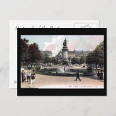 Old Postcard - Lyon, Frankreich - Place Carnot Postkarte (Vorne/Hinten)