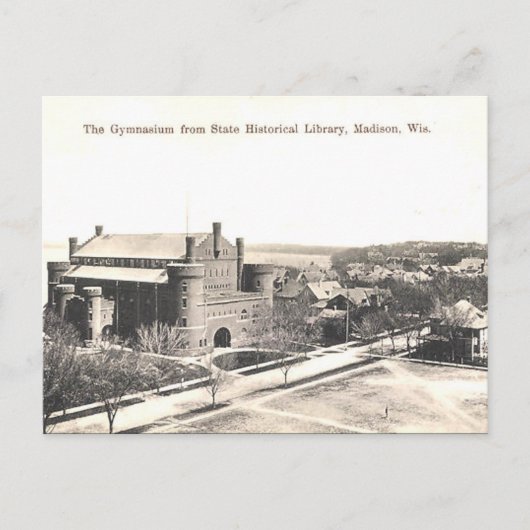 Old Postcard - Madison, Wisconsin, USA Postkarte (Vorderseite)