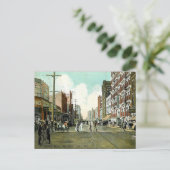 Old Postcard - Main Street, Dallas, Texas Postkarte (Stehend Vorderseite)