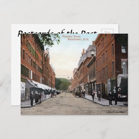 Old Postcard - Manchester, New Hampshire, USA Postkarte (Vorne/Hinten)