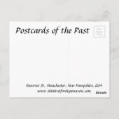 Old Postcard - Manchester, New Hampshire, USA Postkarte (Rückseite)