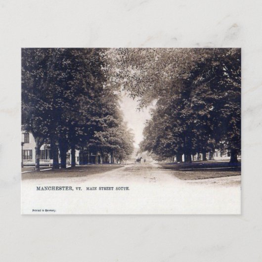 Old Postcard - Manchester, Vermont, USA Postkarte (Vorderseite)