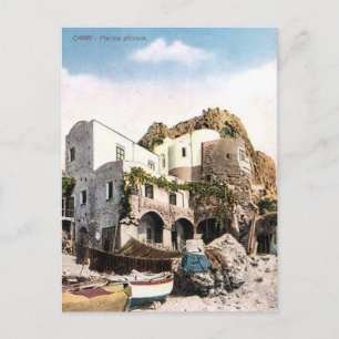 Old Postcard - Marina Piccola, Capri, Italien Postkarte