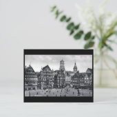 Old Postcard - Marktplatz, Stuttgart Postkarte (Stehend Vorderseite)