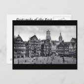 Old Postcard - Marktplatz, Stuttgart Postkarte (Vorne/Hinten)
