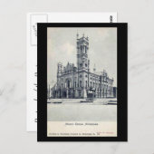 Old Postcard - Masonic Tempel, Philadelphia PA Postkarte (Vorne/Hinten)
