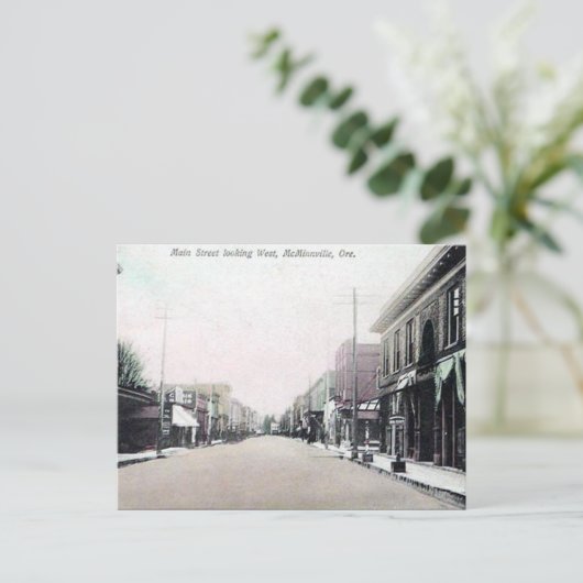 Old Postcard - McMinnville, Oregon, USA Postkarte (Stehend Vorderseite)