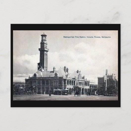 Old Postcard - Melbourne, Australien Postkarte (Vorderseite)