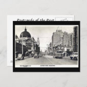 Old Postcard - Melbourne, Australien Postkarte (Vorne/Hinten)