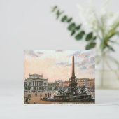 Old Postcard - Mendebrunnen, Leipzig Postkarte (Stehend Vorderseite)