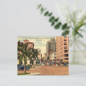 Old Postcard - Miami, Florida, USA Postkarte (Stehend Vorderseite)