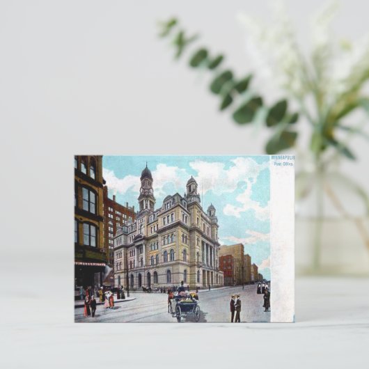 Old Postcard - Minneapolis, Minnesota, USA Postkarte (Stehend Vorderseite)