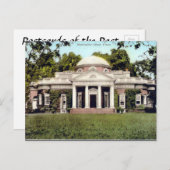 Old Postcard - Monticello, Virginia, USA Postkarte (Vorne/Hinten)