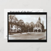 Old Postcard - Moreton-in-Marsh, Gloucestershire Postkarte (Vorne/Hinten)