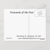 Old Postcard - Morganton, North Carolina, USA Postkarte (Rückseite)