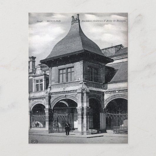 Old Postcard - Moulins, Allier, Frankreich Postkarte (Vorderseite)