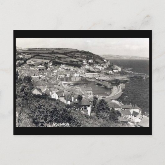 Old Postcard - Mousehole, Cornwall Postkarte (Vorderseite)