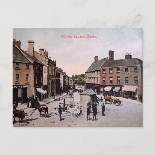 Old Postcard - Navan, Co Meath, Irland Postkarte (Vorderseite)