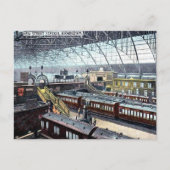 Old Postcard - New Street Station, Birmingham Postkarte (Vorderseite)