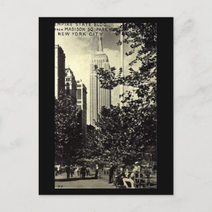 Old Postcard - New York City, Empire State Buildin Postkarte
