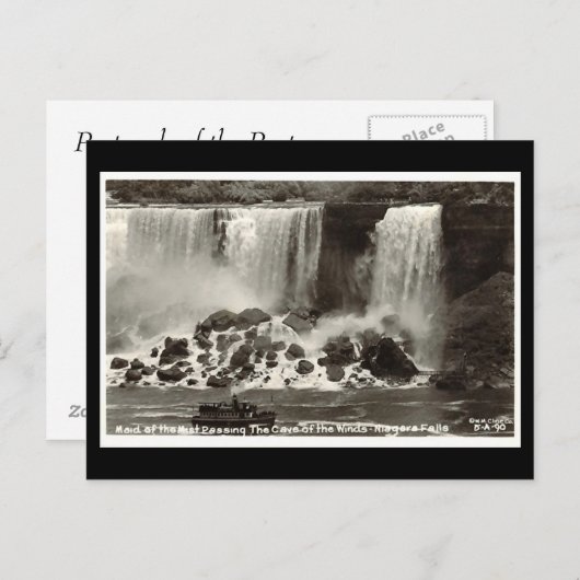 Old Postcard - Niagara Falls Postkarte (Vorne/Hinten)