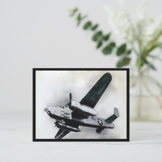 Old Postcard - North American B-25 Mitchell Postkarte (Stehend Vorderseite)