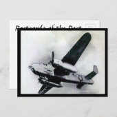 Old Postcard - North American B-25 Mitchell Postkarte (Vorne/Hinten)
