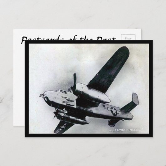 Old Postcard - North American B-25 Mitchell Postkarte (Vorne/Hinten)