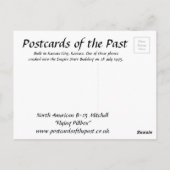 Old Postcard - North American B-25 Mitchell Postkarte (Rückseite)