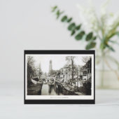 Old Postcard - Old Canal, Utrecht, Niederlande Postkarte (Stehend Vorderseite)