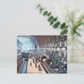 Old Postcard - Paddington Station, London Postkarte (Stehend Vorderseite)