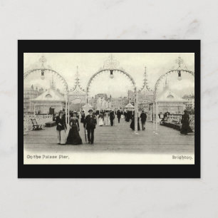 Old Postcard - Palace Pier, Brighton Postkarte