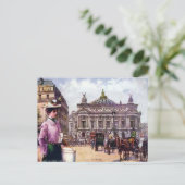 Old Postcard - Paris - l'Opera Postkarte (Stehend Vorderseite)