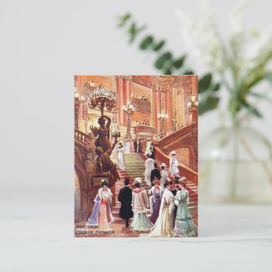 Old Postcard - Paris Opera Postkarte (Stehend Vorderseite)