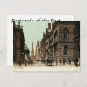 Old Postcard - Park Row, Leeds, Yorkshire Postkarte (Vorne/Hinten)