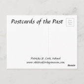 Old Postcard - Patricks St, Cork, Irland Postkarte (Rückseite)