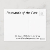 Old Postcard - Phillipsburg, New Jersey Postkarte (Rückseite)