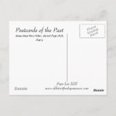 Old Postcard - Pope Leo XIII Postkarte (Rückseite)