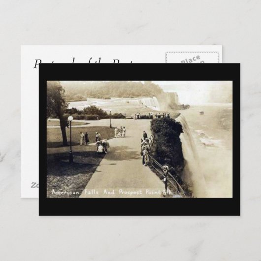 Old Postcard - Prospect Point, Niagara Falls Postkarte (Vorne/Hinten)
