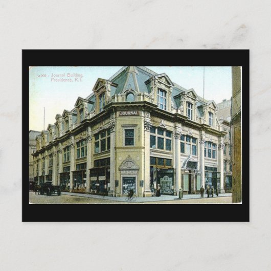 Old Postcard - Providence RI Postkarte (Vorderseite)
