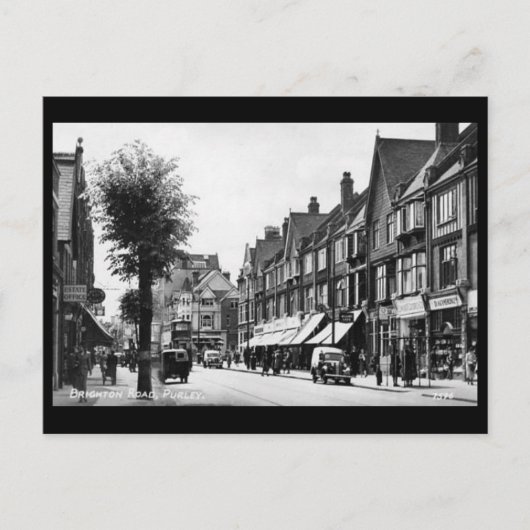 Old Postcard - Purley, London Postkarte (Vorderseite)