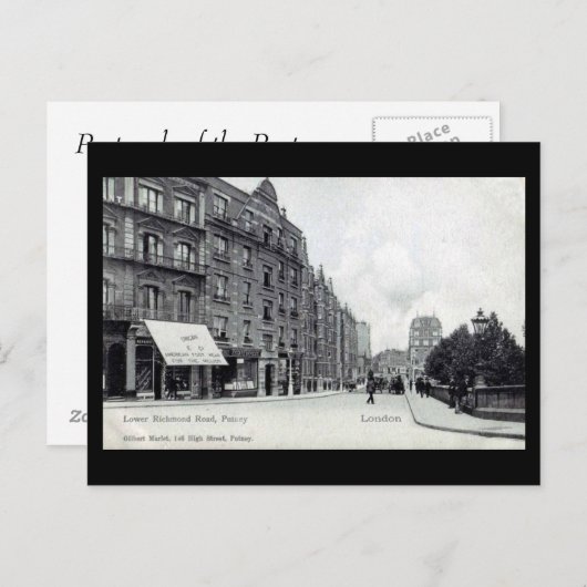 Old Postcard - Putney, London Postkarte (Vorne/Hinten)