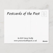 Old Postcard - RAF Fairey Firefly Postkarte (Rückseite)