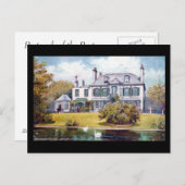 Old Postcard - Ravenscourt Park Library, Hammersmi Postkarte (Vorne/Hinten)