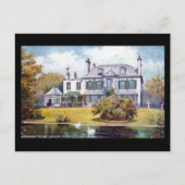 Old Postcard - Ravenscourt Park Library, Hammersmi Postkarte (Vorderseite)