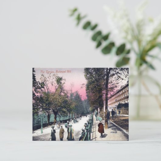 Old Postcard - Richmond Hill, London Postkarte (Stehend Vorderseite)